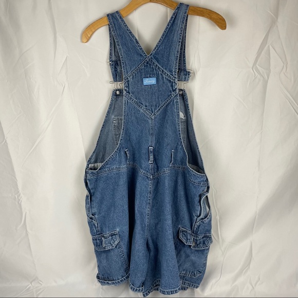 Warner Bros. Blue & White Looney Tunes Overalls - Picture 11 of 15